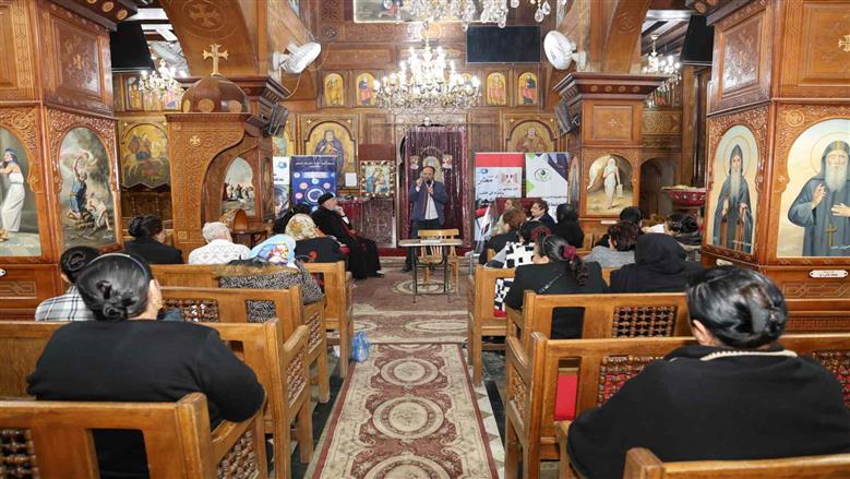 رئيس مياه القليوبية: ندوة توعوية بكنيسة السيدة العذراء ببنها لترشيد استهلاك مياه الشرب والاستخدام الأمثل لشبكات الصرف الصحي