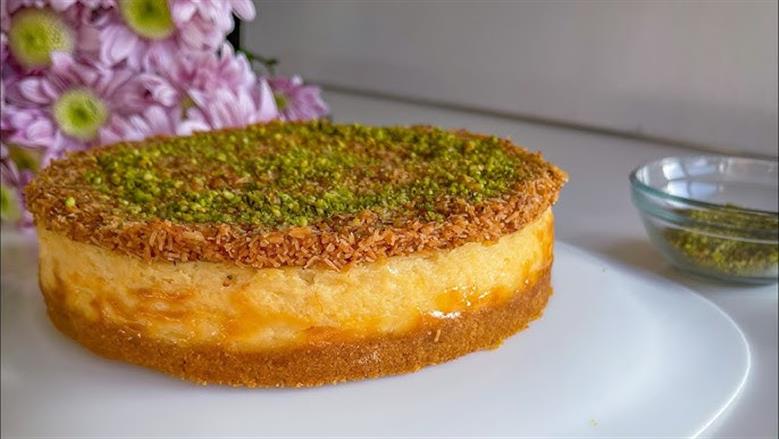 كنافة التشيز كيك