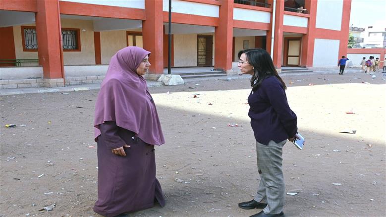 إقالة مديرة مدرسة في البحيرة