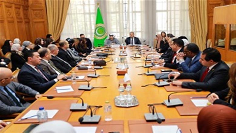 وفد النيابة الإدارية في جامعة الدول العربية