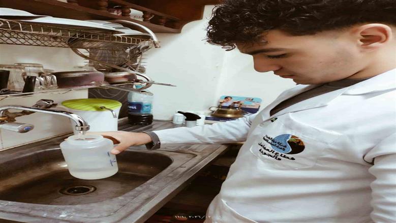 شركة مياه القليوبية تكثّف أعمال المتابعة الدورية لجودة مياه الشرب بجميع مدن المحافظة