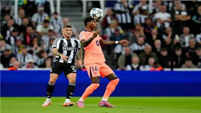 مباراة برشلونة ونيوكاسل يونايتد