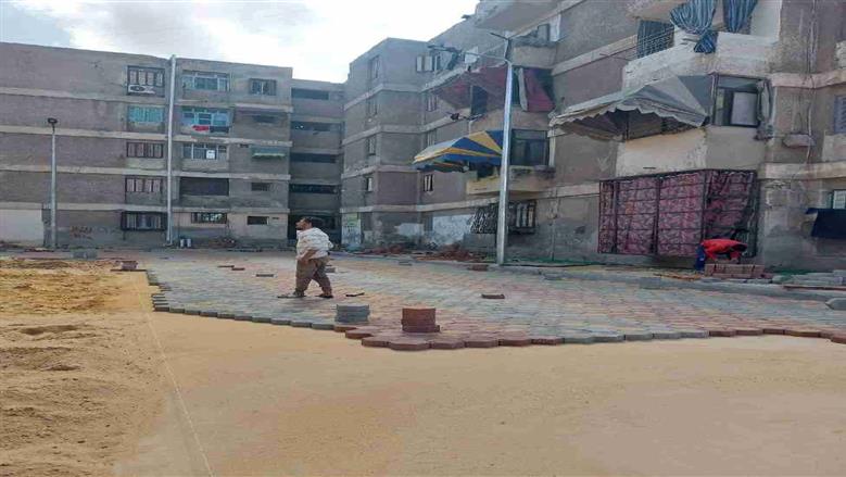 أعمال تطوير بضواحي بورسعيد