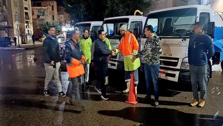 استعدادات مياه البحيرة لسحب الأمطار