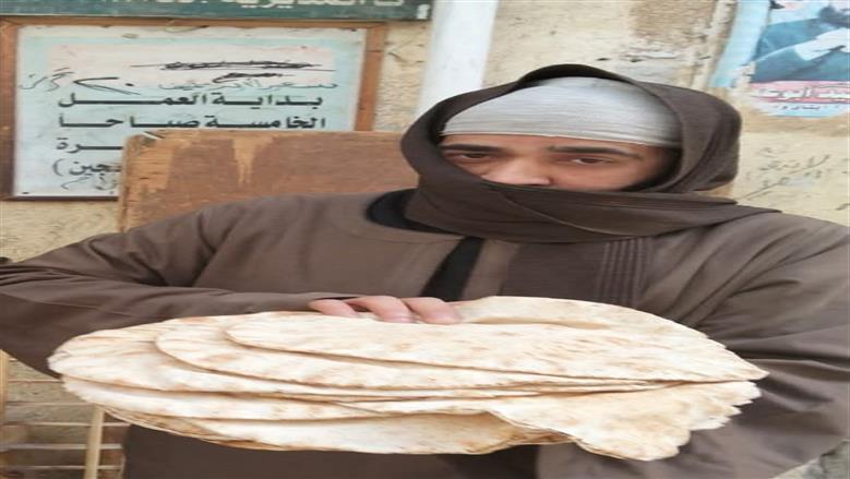 مفتش تموين يتنكر بجلباب أثناء الحملة التموينية