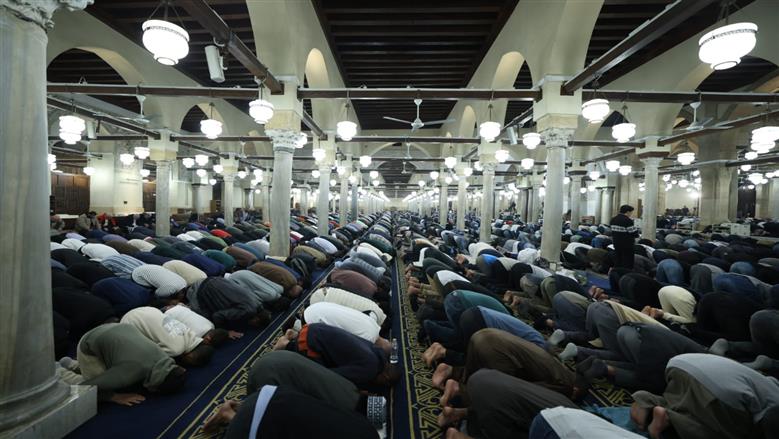 الجامع الأزهر يختم القرآن الكريم في الليلة التاسعة والعشرين