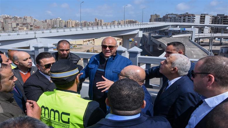 افتتاح محور 45 في الإسكندرية