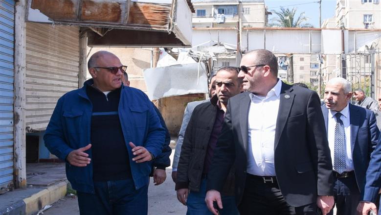 محافظ الإسكندرية: تجهيز سوق شارع 30 لاستقبال الباعة الجائلين