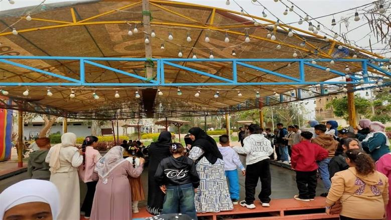 حدائق الشرق تحتضن أبناء القليوبية والمحافظات المجاورة في فسحة ثاني ايام العيد 