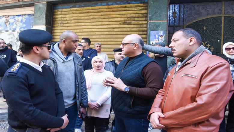 محافظ الإسكندرية في حملة على فريزة سيدي بشر