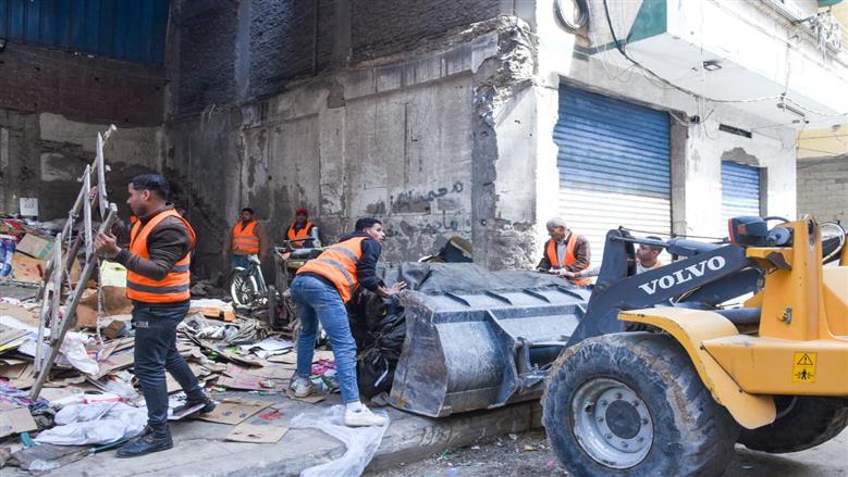 محافظ الإسكندرية في حملة على فريزة سيدي بشر