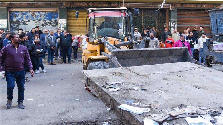 محافظ الإسكندرية في حملة على فريزة سيدي بشر