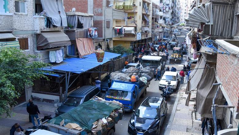 محافظ الإسكندرية في حملة على فريزة سيدي بشر