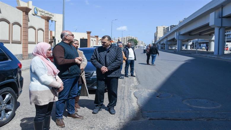 جولة محافظ الإسكندرية