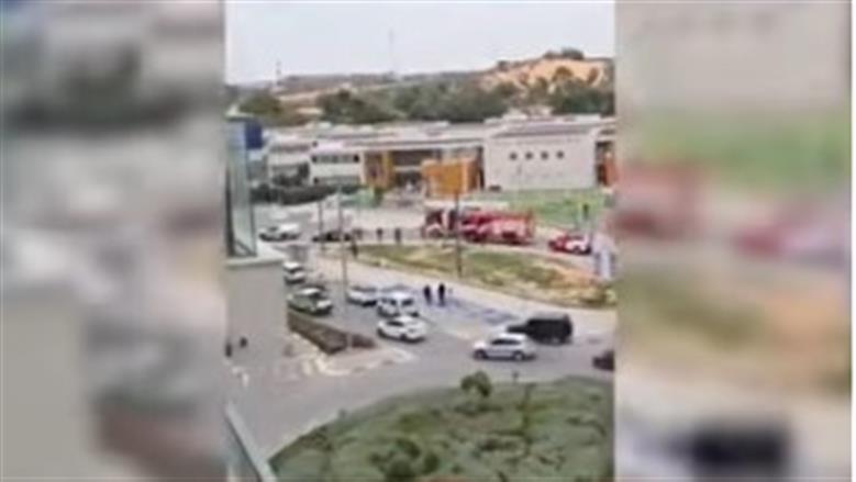 مشاهد لانتشار الشرطة الإسرائيلية في عسقلان عقب سقوط صاروخ إيراني (فيديو)