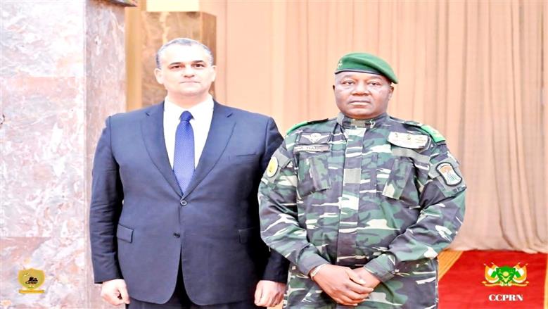 تقديم أوراق اعتماد سفير جمهورية مصر العربية لدى النيجر