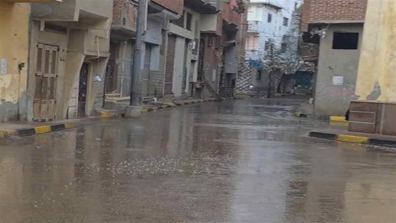 سقوط أمطار في المنوفية