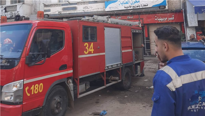 انتداب المعمل الجنائي للوقوف على أسباب حريق محدود في عين شمس