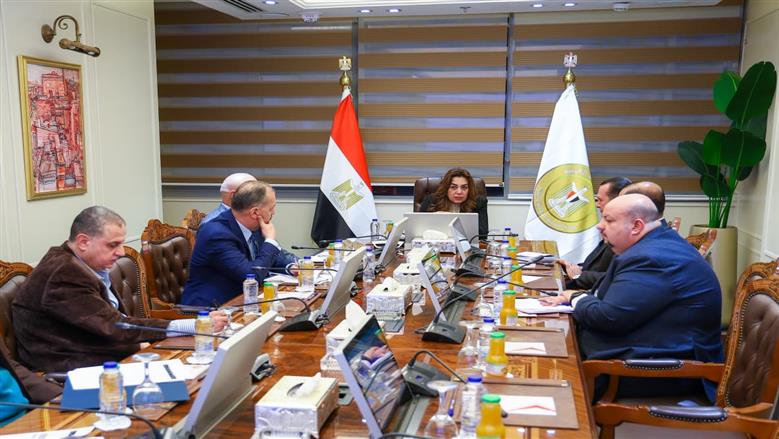 اجتماع وزيرة التنمية المحلية 