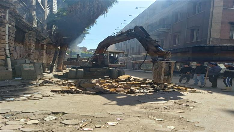 بدء اعمال التطوير