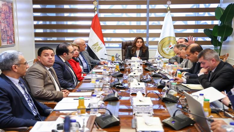 اجتماع وزيرة التنمية المحلية