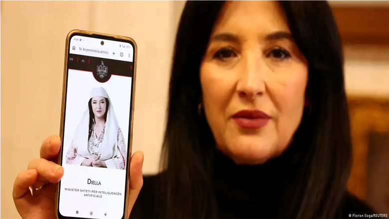 لماذا اعترضت ممثلة ألبانية على أول وزيرة افتراضية في حكومة بلادها؟