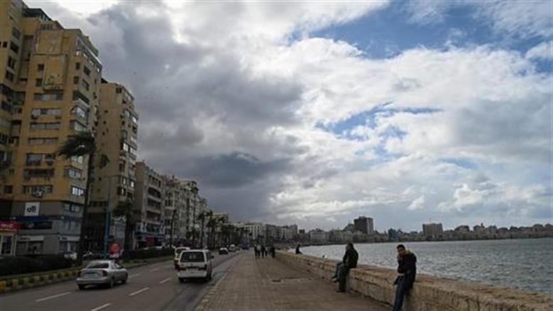 خريطة سقوط الأمطار غدا
