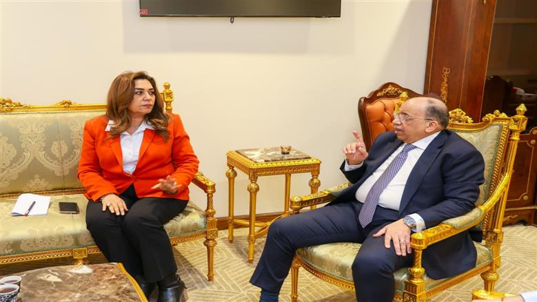 اجتماع وزيرة التنمية المحلية مع النواب