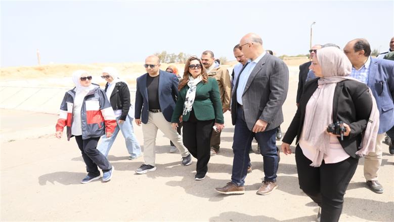 جولة وزيرة التنمية المحلية