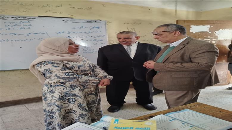 أحالة مديري مدرستين للتحقيق بالقليوبية بسبب عدم الالتزام خلال جولة لوكيل الوزارة