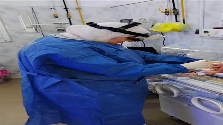«رمد المنصورة» تفحص عيون الأطفال المبتسرين في حضانات مستشفى طلخا المركزي