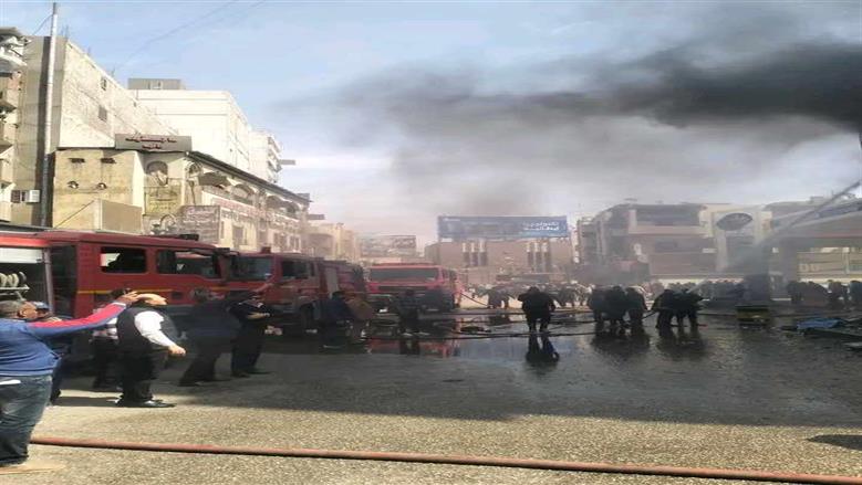السيطرة على حريق بشركة الإسكندرية للزيوت والصابون في الغربية 