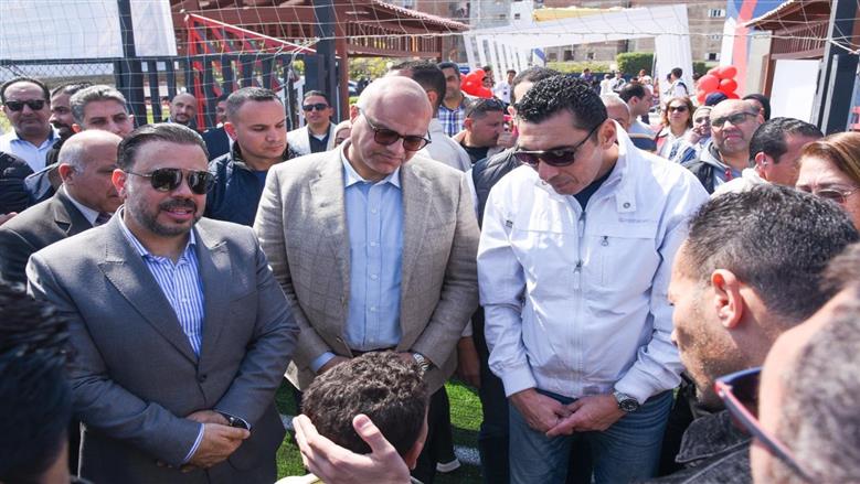 محافظ الإسكندرية ووزير الشباب والرياضة