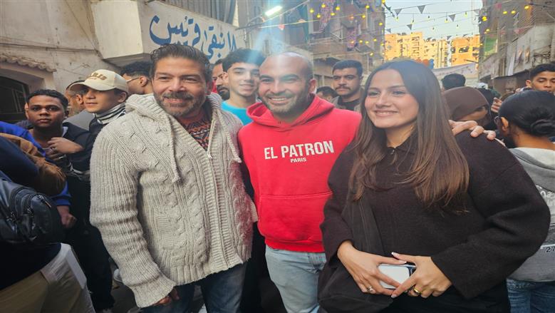 إليسيا ميشيل يانكون تشارك في إفطار المطرية مع زوجها: سعيدة جدا بالأجواء