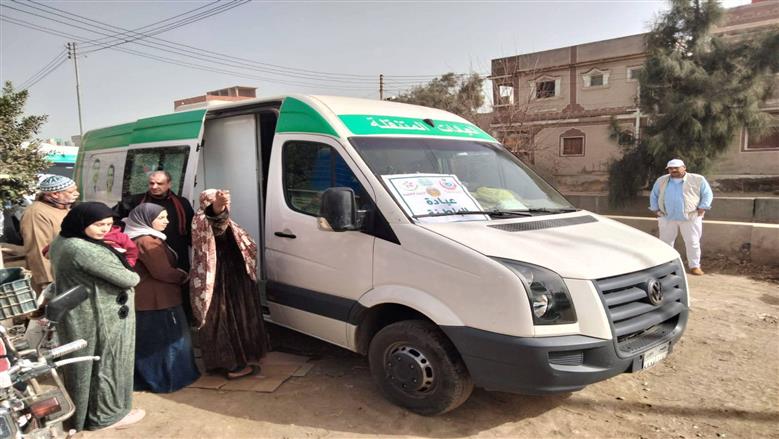  «صحة كفر الشيخ» تطلق قافلة طبية مجانية في قرية العاقولة بمركز الرياض