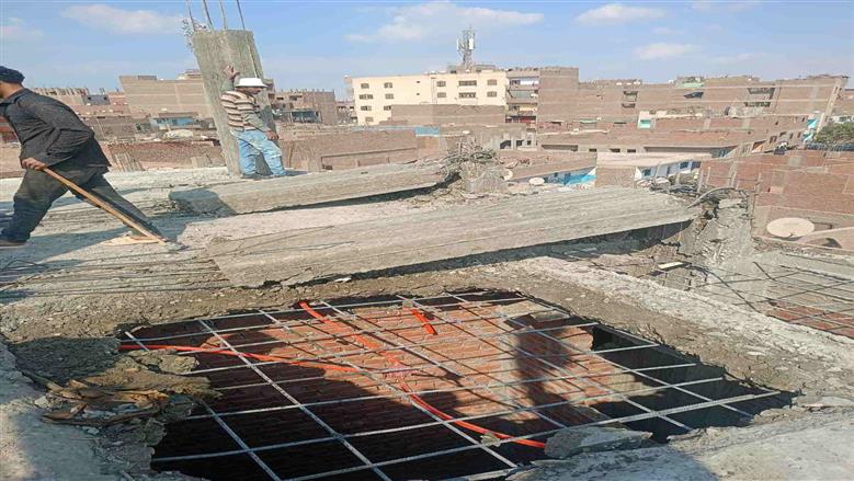 القليوبية تحارب التعديات بالازالات الفورية ومصادرة معدات البناء