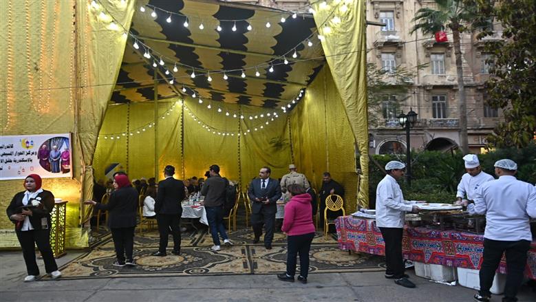افطار الوحدة الوطنية في الإسكندرية 