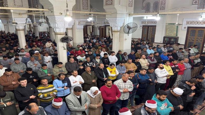مواقيت الصلاة في الإسماعيلية اليوم السبت 14-3-2026