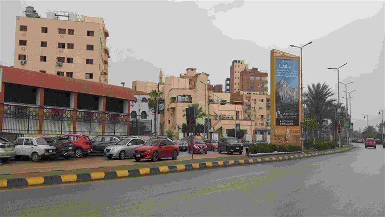 سقوط أمطار على في محافظة بني سويف 