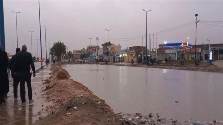 سوء الأحوال الجوية في مطروح