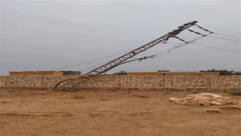 سوء الأحوال الجوية في مطروح