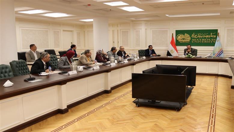 مجلس جامعة مطروح