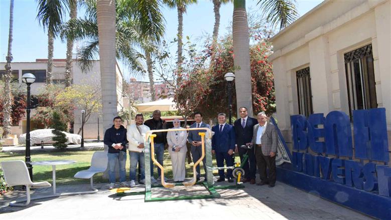 رئيس جامعة بنها: إنشاء وحدات جيم خارجي بالحرم الجامعي لتعزيز الصحة واللياقة