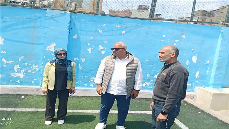 وكيل وزارة الشباب والرياضة في جولات مفاجئة