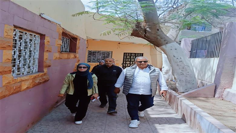 وكيل وزارة الشباب والرياضة في جولات مفاجئة
