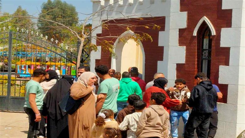 حدائق القناطر تحتضن المصريين في عيد شم النسيم والمحافظ يناشد المواطنين بالنظافة