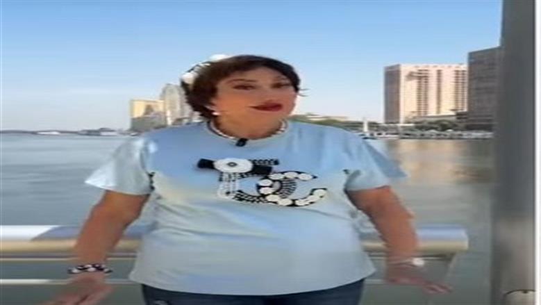 «مذيعة على ممشى الزمالك».. لبلبة تحتفل بعيد شم النسيم بطريقة كوميدية