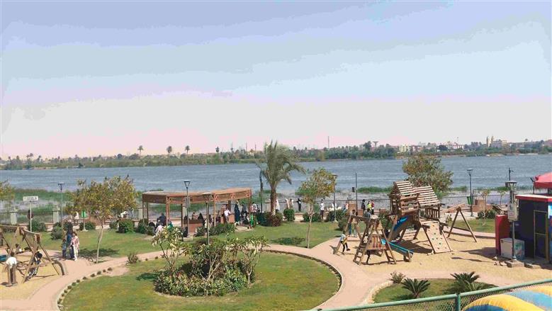 اجواء مبهجة شم النسيم ببني سويف 
