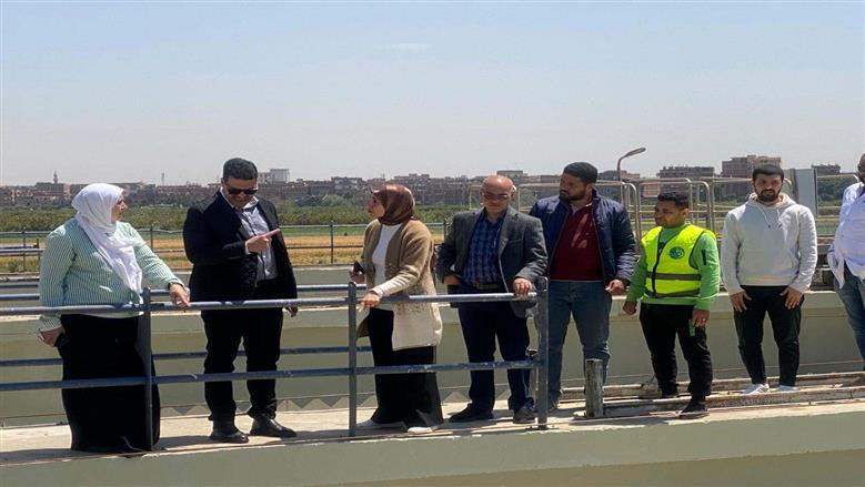 فودة يتفقد محطة مياه قليوب المرشحة بكوم أشفين لمتابعة أعمال الإحلال والتجديد ورفع الكفاءة