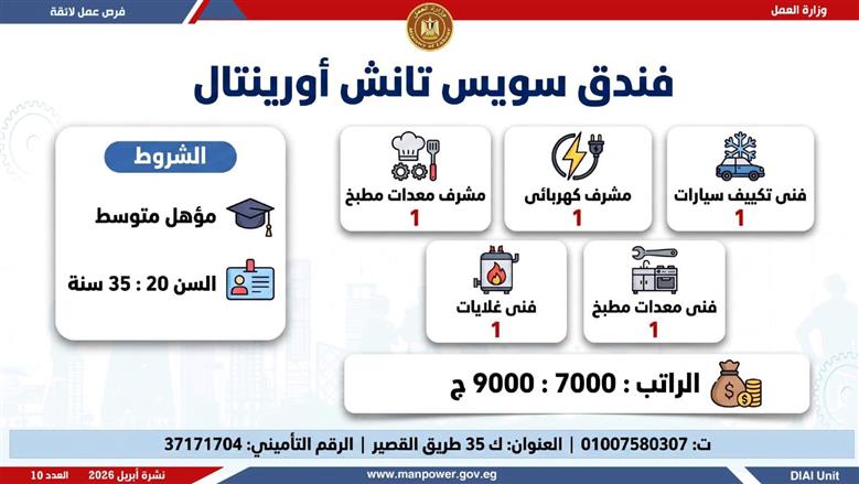 وظائف فنادق البحر الأحمر